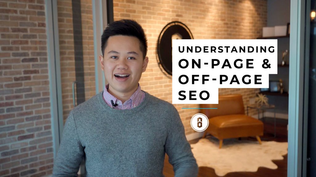 on-page and off-page SEO